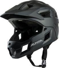 RUPI Vollvisierhelm für Kinder / black matt / onesize (50-55cm)