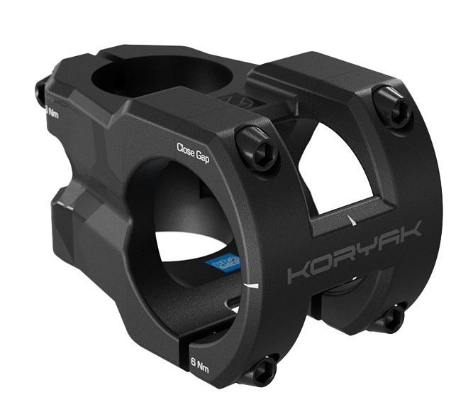 Vorbau MTB Koryak 3Five Ahead schwarz / black / 40 mm, 35 mm