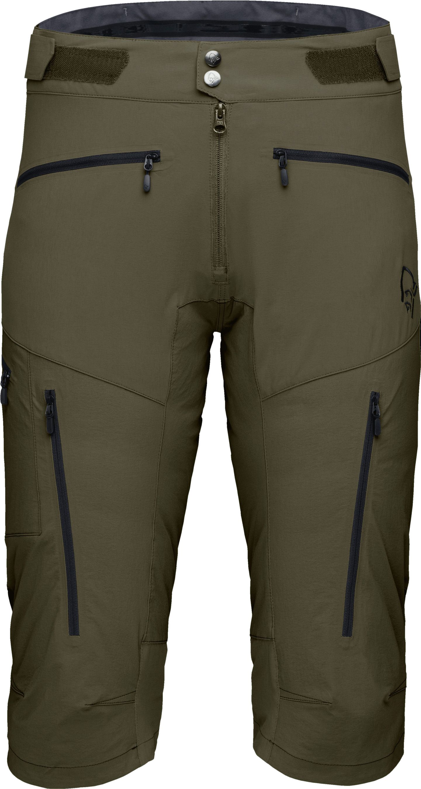 FJØRÅ FLEX 1 Herren-Bikeshorts / olive night / L