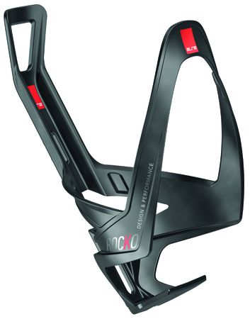 Bidonhalter Rocko Carbon / schwarz-rot mat