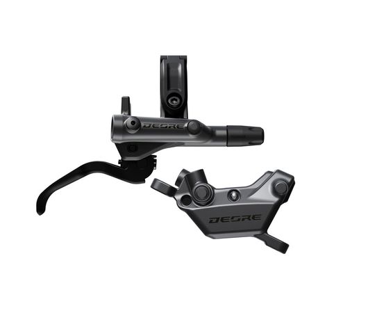 DEORE M6220 4-Kolben Scheibenbrems-Set / schwarz / hinten