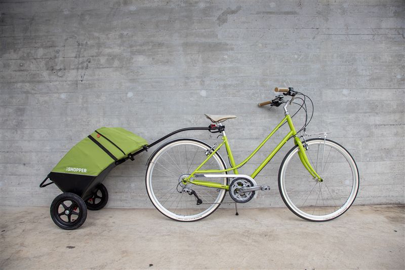 VELOSHOPPER Einkaufswagen / grün