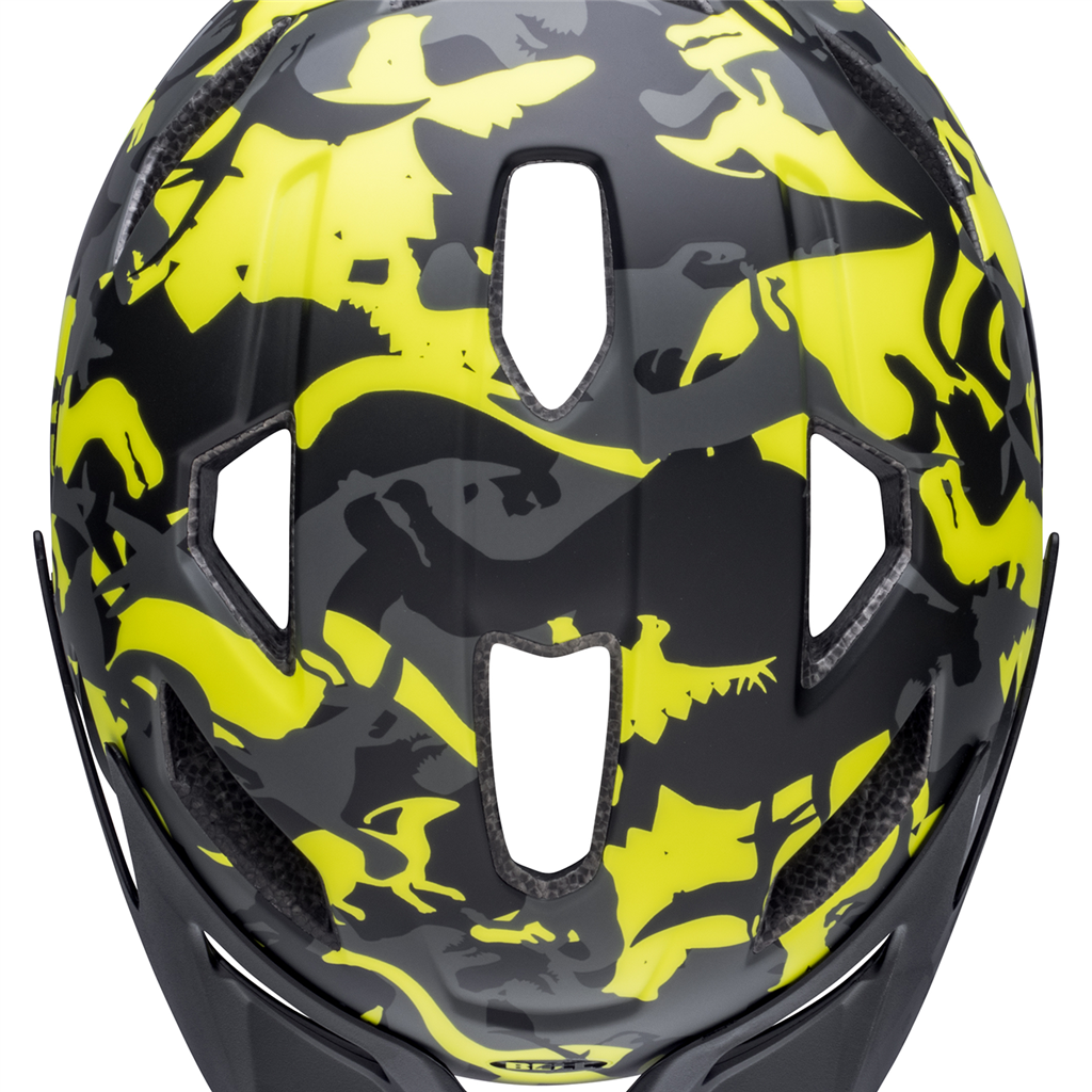 Sidetrack Child Helmet / matte black camosaurus