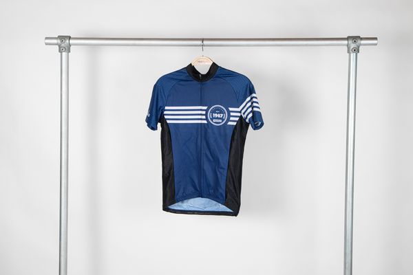 1987 TEAM Damen-Kurzarmtrikot / dunkelblau / XXL