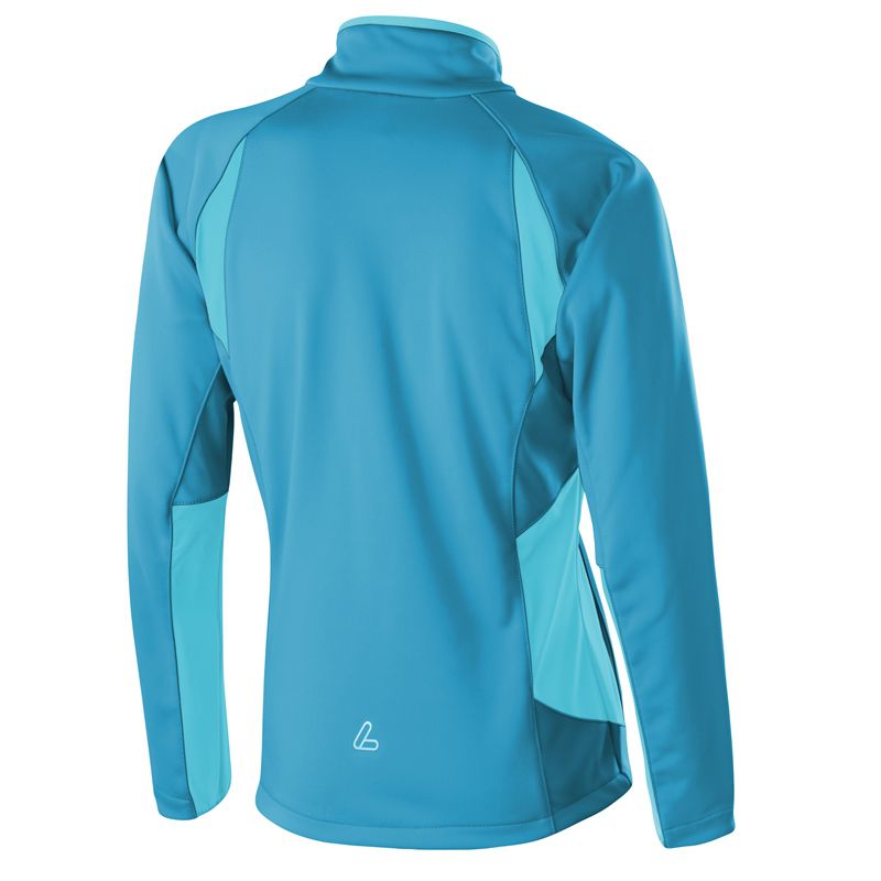 WARM GTI WS Damen-Softshelljacke / türkis / 36