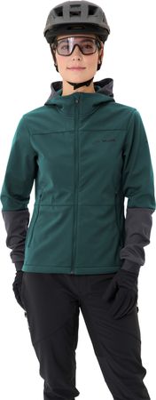 QIMSA Damen-Softshelljacke / deep pond / 36