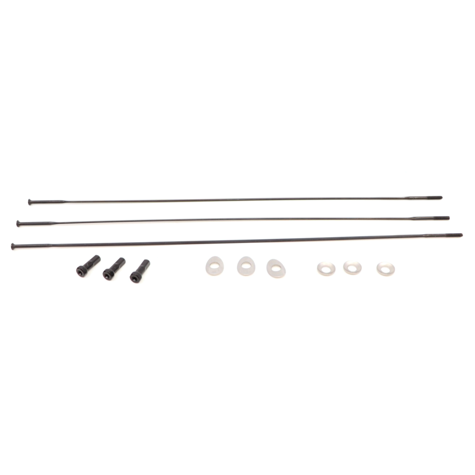 Spoke and Nipple 236mm CX-Ray Straight Pull Qty 3 / black