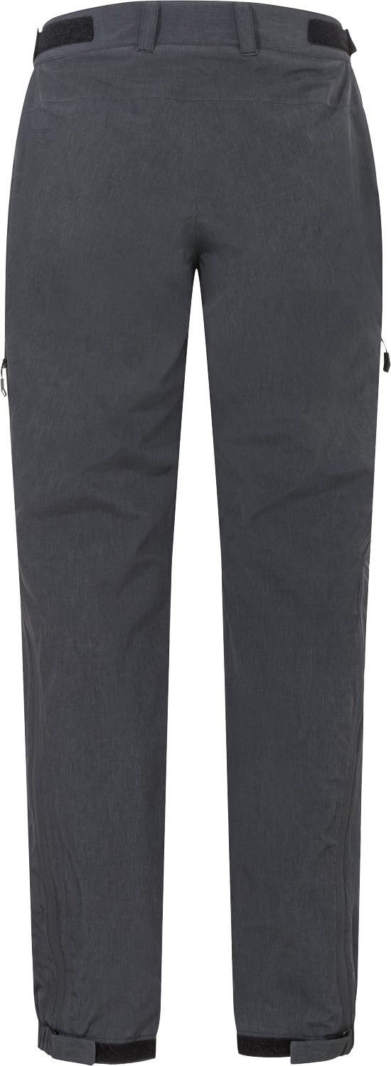 YARAS WARM Herren-Regenhose wattiert / black uni / L
