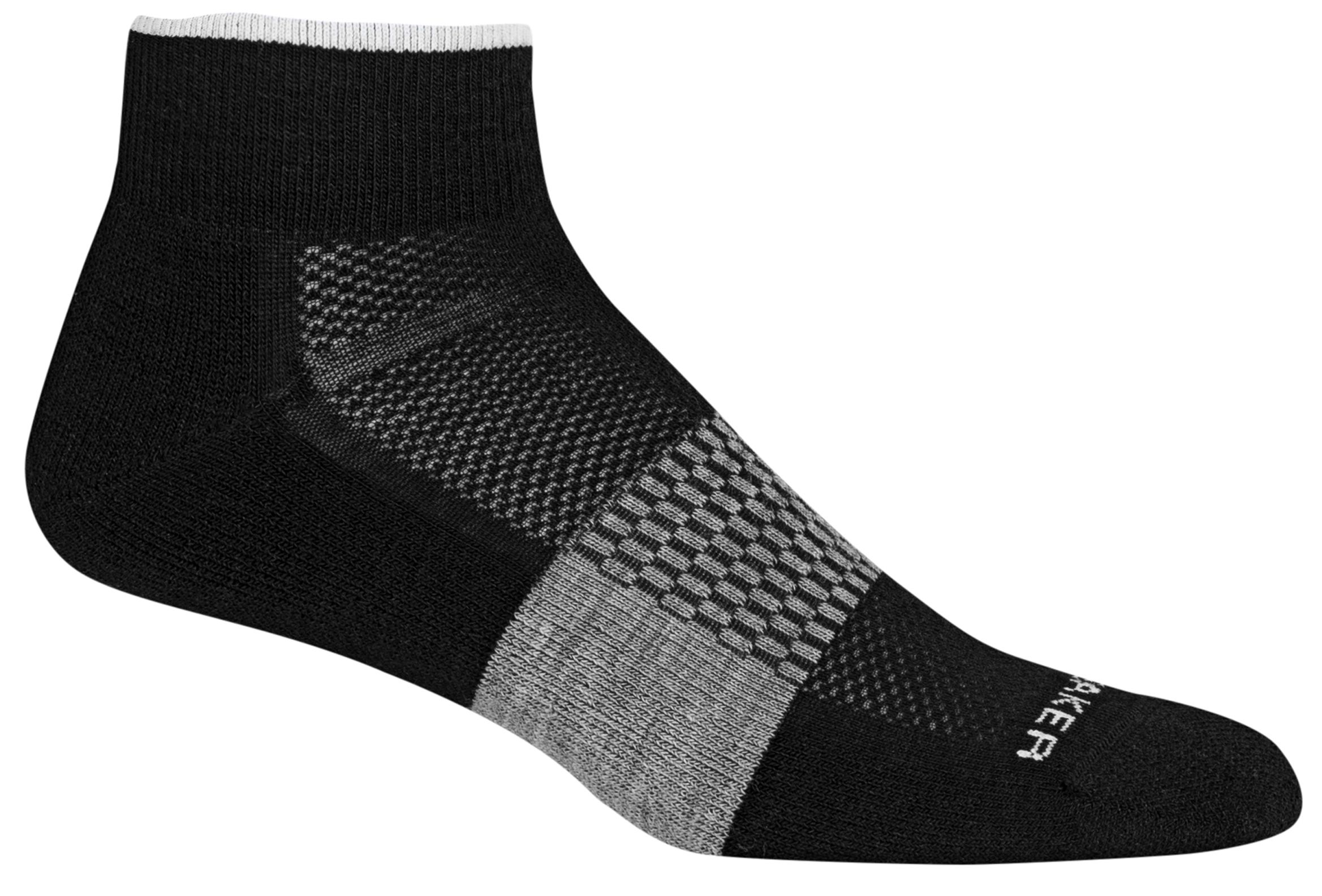 MULTISPORT LT MINI Unisex-Merino-Socken / black/snow/metro hthr / M=42-44