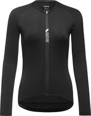 TORRENT Damen-Langarmtrikot / black / 34