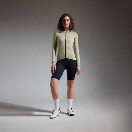 SPINSHIFT Damen-Langarmtrikot / tech beige / XS=36