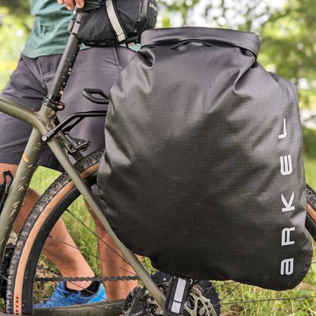 DRY-LITES Hinterradtaschen (Duo) / black / 28 L