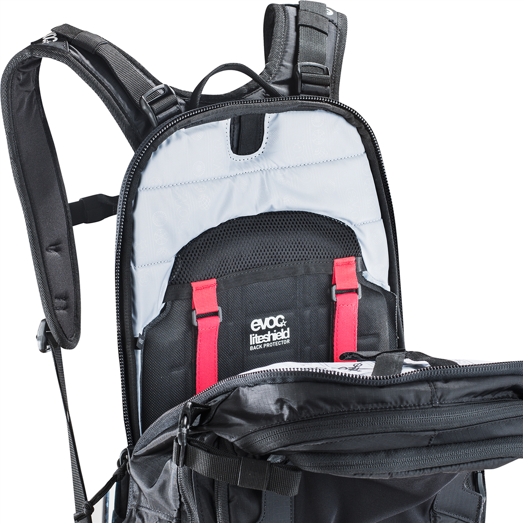 FR TRAIL UNLTD Rucksack / black/white / S