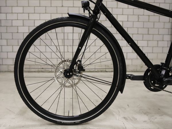 AMBER ROAD SELECT 3.1 Tourenvelo / schwarz glänzend / L