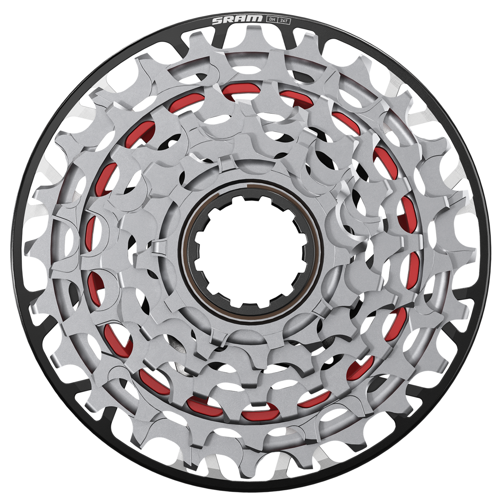 Cassette XS-797 XX DH Transmission AXS 7sp XD / black/silver / 10-24t