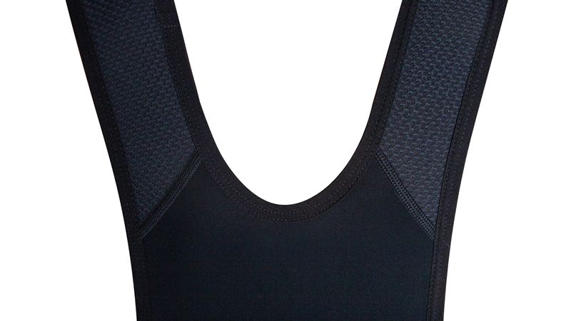 KALTFRONT PERFORMANCE Herren-Thermo-Bibhose / schwarz/neongelb / L