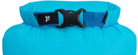 DRYBAG ULTRA light Wasserdichte Packbeutel / cyan / 3l