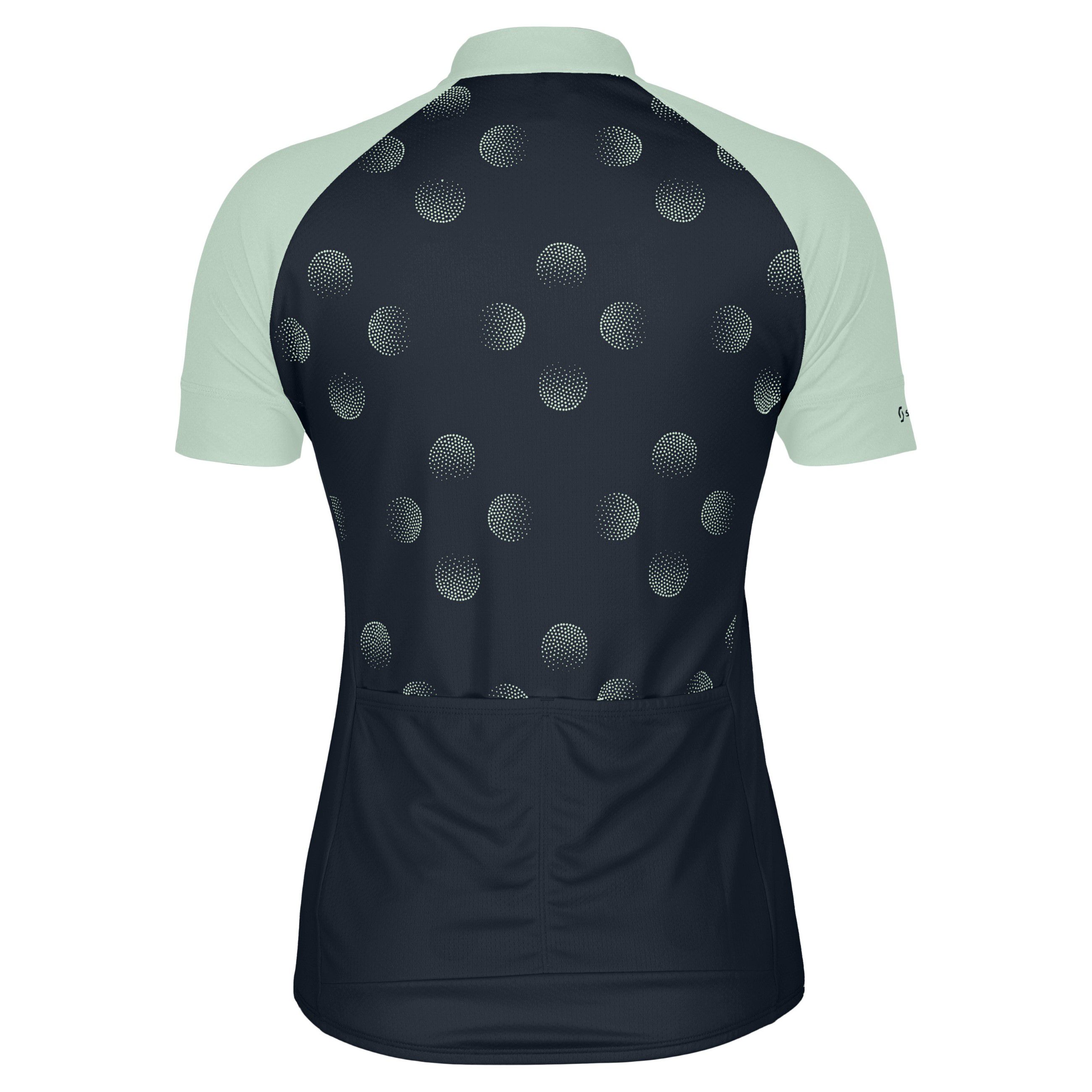 ENDURANCE 30 Damen-Kurzarmtrikot / dark blue/fresh green / M