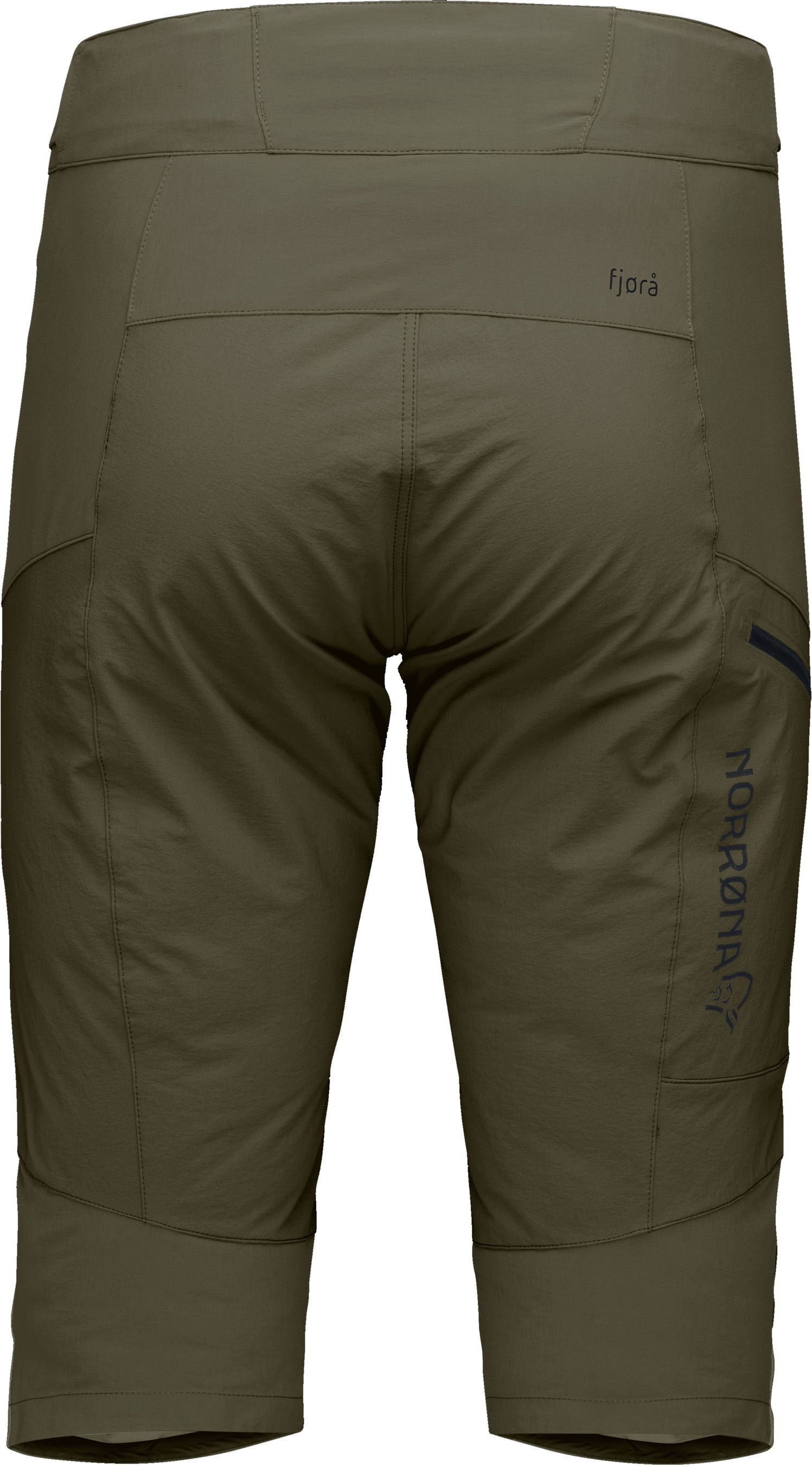 FJØRÅ FLEX 1 Herren-Bikeshorts / olive night / L