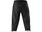 WPM POCKET Unisex-3/4-Regenhose / black / XXS
