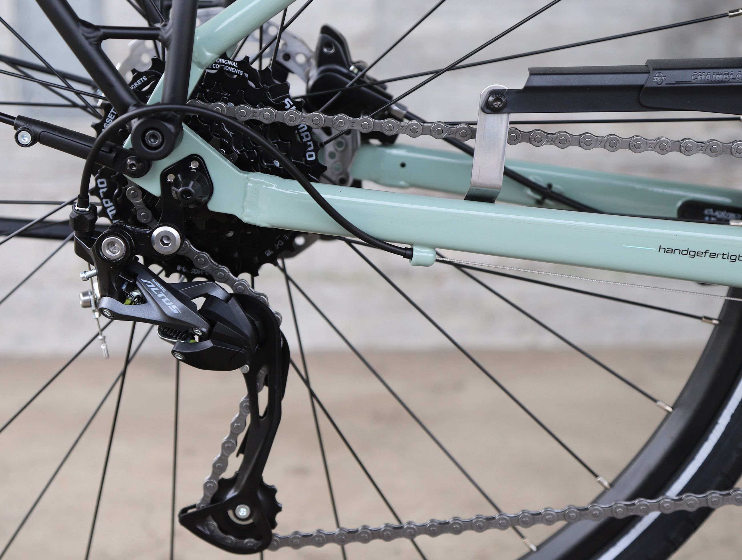UBARI DELUXE TIE City- und Alltagsvelo / moreagrün / S