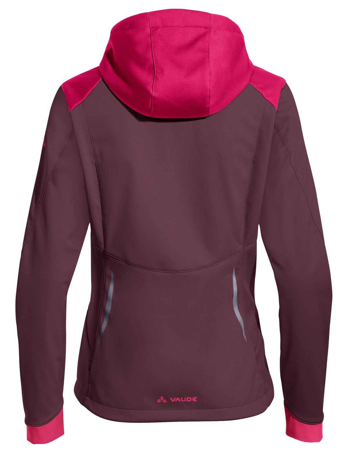QIMSA Damen-Softshelljacke / cassis / 36