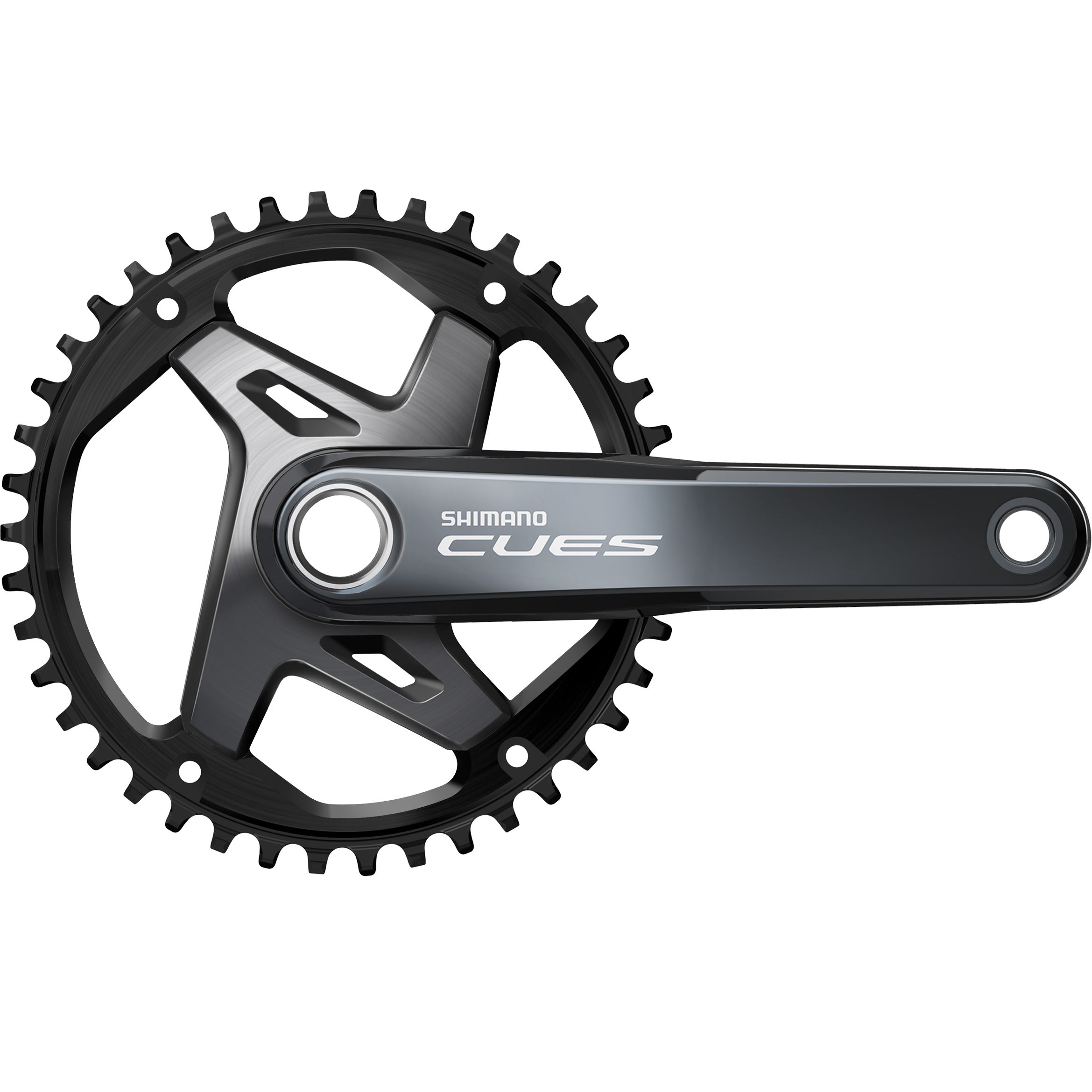 Kettenradgarnitur Cues FC-U8000 Single 9/10/11-Gan / schwarz / 170mm / 40 Zähne