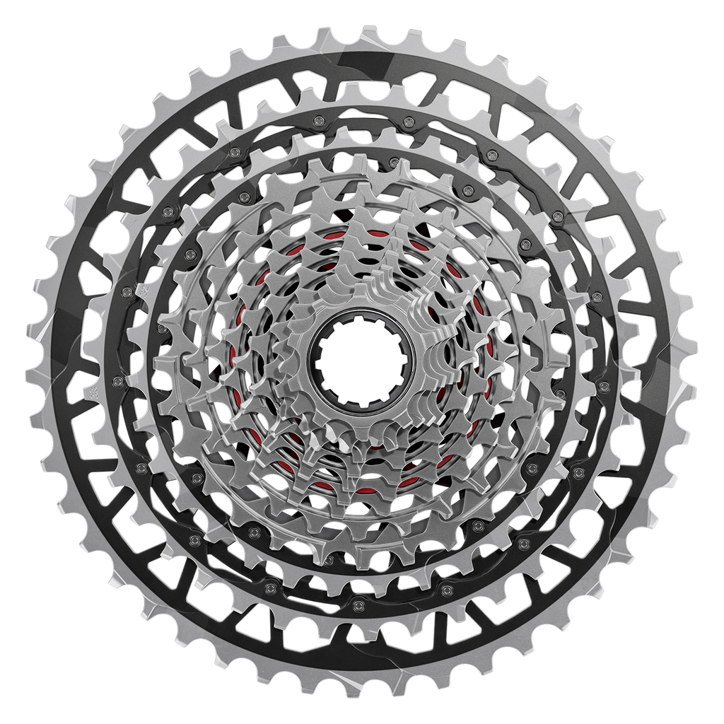 MY24 Cassette XG-1391 Red XPLR AXS 13SP / black/silver / 10-46t