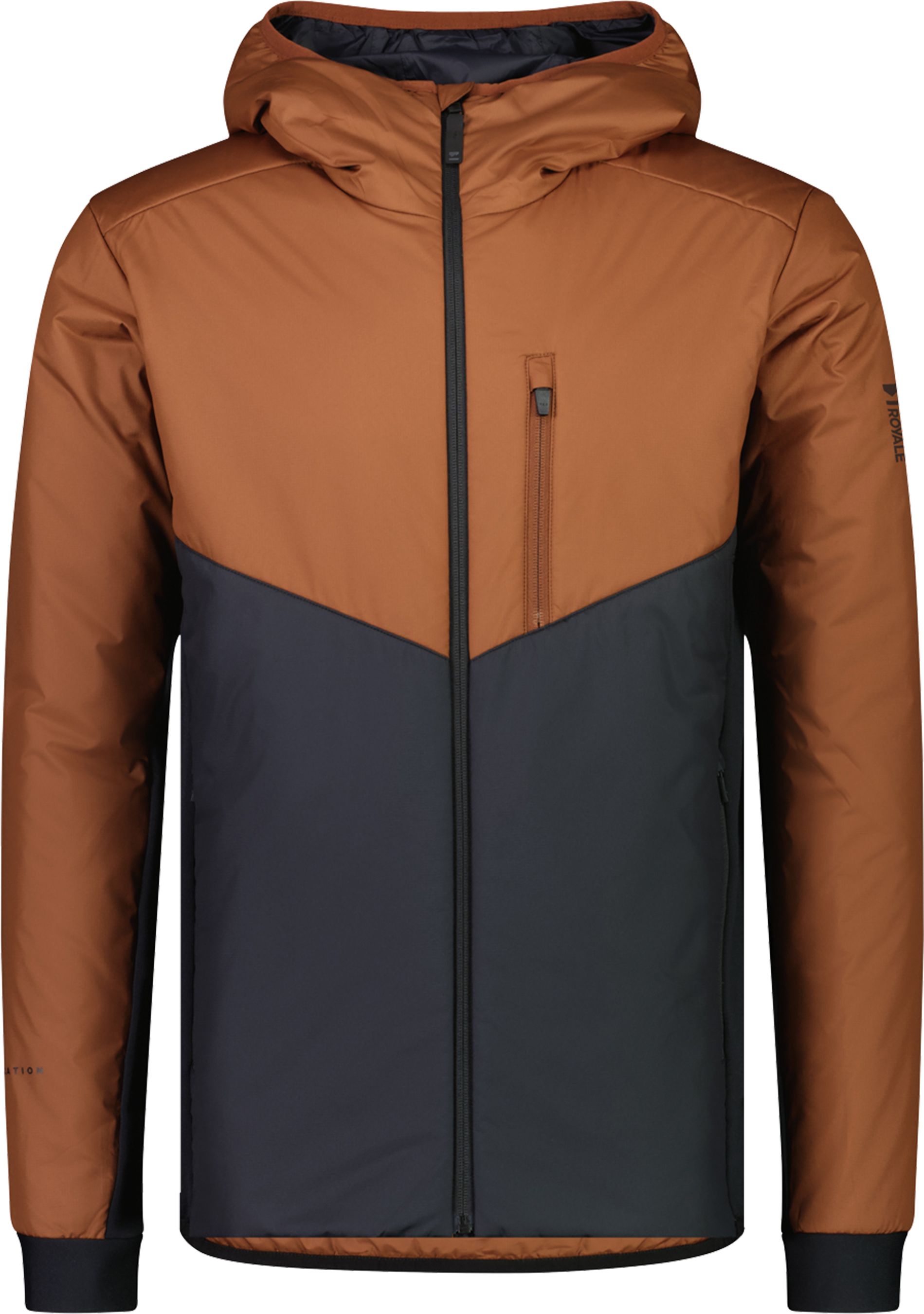 ARETE MERINO Herren-Loftjacke / dark copper/back / XXL