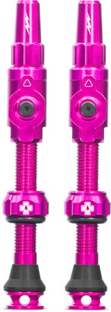 Tubeless Valves Big Bore Lite / Pink / 75 mm
