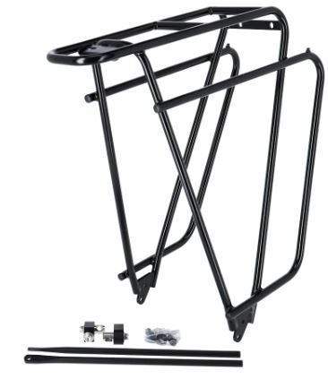 LOGO CLASSIC Gepäckträger 26-28" / schwarz