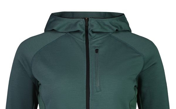 APPROACH Damen-Merino-Kapuzenjacke / burnt sage / XS
