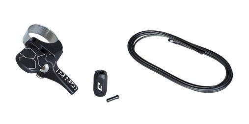 Dropper Post Hebel Alu / schwarz