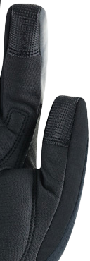 VILLACH 3 WS Unisex-Softshell-Handschuhe / black / XS=6