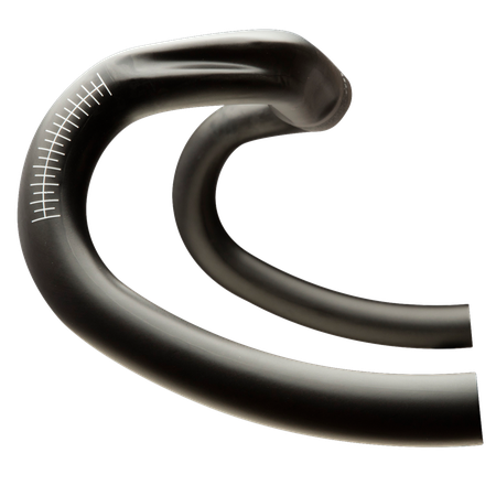 EC70 AX Gravel Bar 16° Flare Di2 / black / 44cm