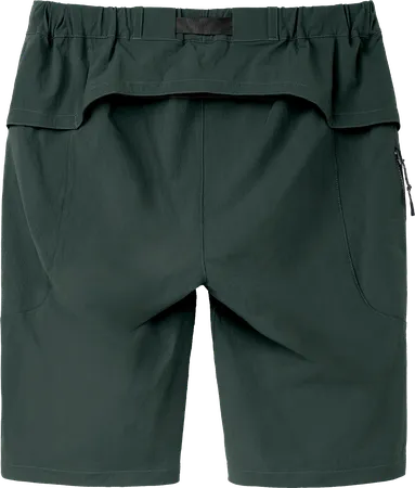 YAMA TRAIL Herren-Gravel-Shorts / dark green / S