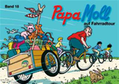 Spielsachen - Papa Moll auf Fahrradtour (Buch)