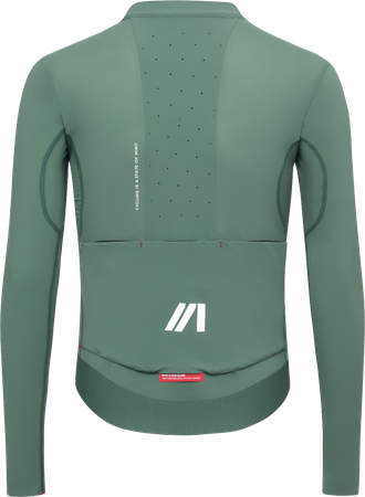 PERFORMANCE Damen-Langarmtrikot / green / M