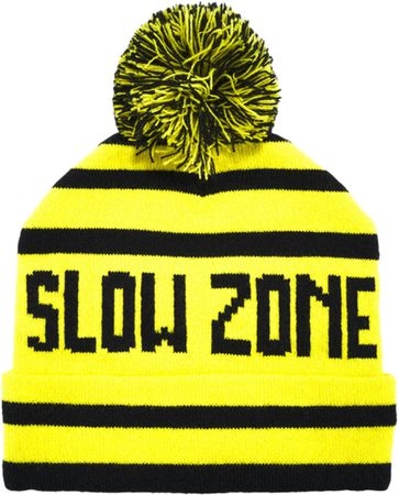 Slow Zone Pom Pom Beanie