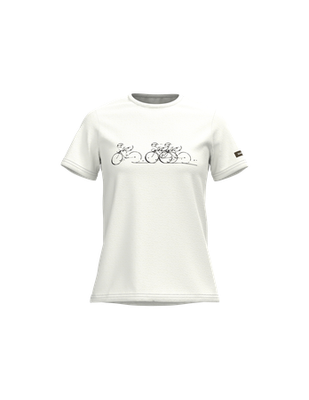 Women Sentiero T-Shirt / white road / XS