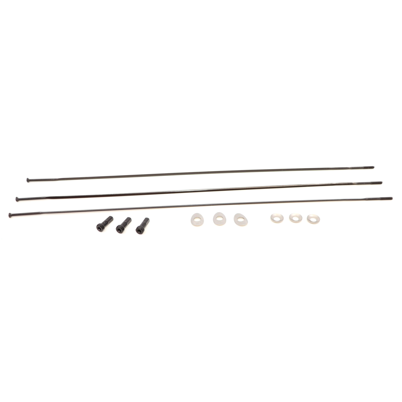Spoke and Nipple 278mm CX-Ray Straight Pull Qty 3 / black