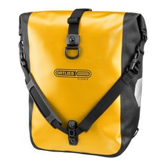 SPORT-ROLLER Universaltaschen (Duo) / sunyellow - black / 2x14.5