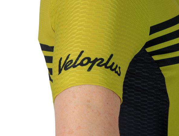 1987 TEAM Damen-Kurzarmtrikot / lime / L