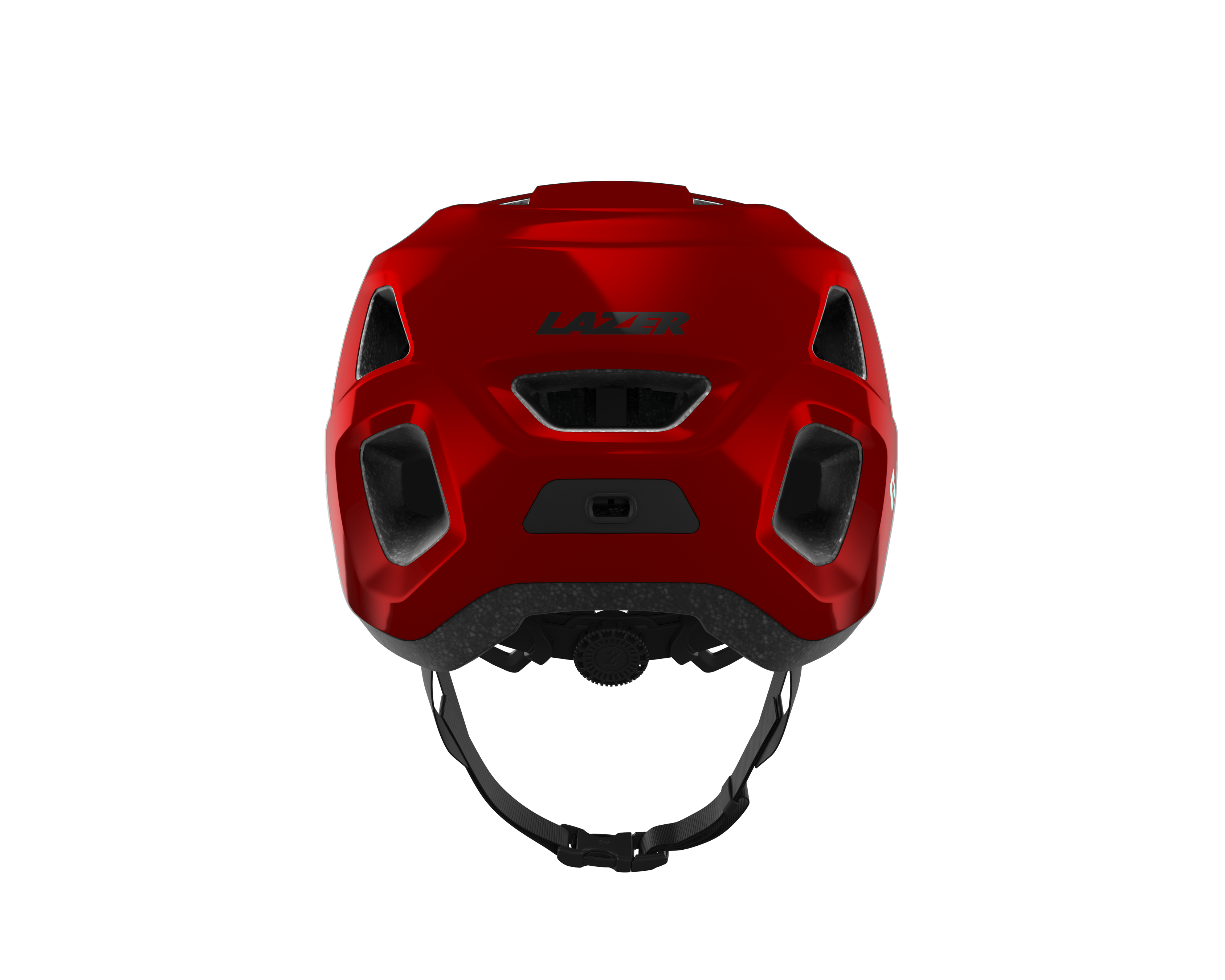 LAZER Unisex MTB Finch KinetiCore Helm / metallic red