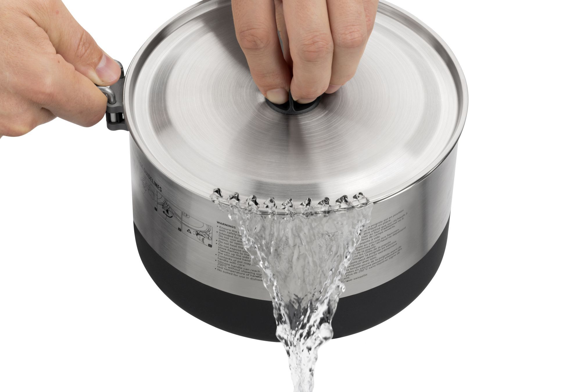 SIGMA POT Edelstahltopf (1.9L, 2.7L) / silber / 1.9L