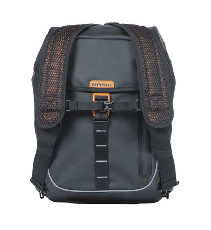 Miles Tarpaulin Fahrradrucksack / schwarz/orange