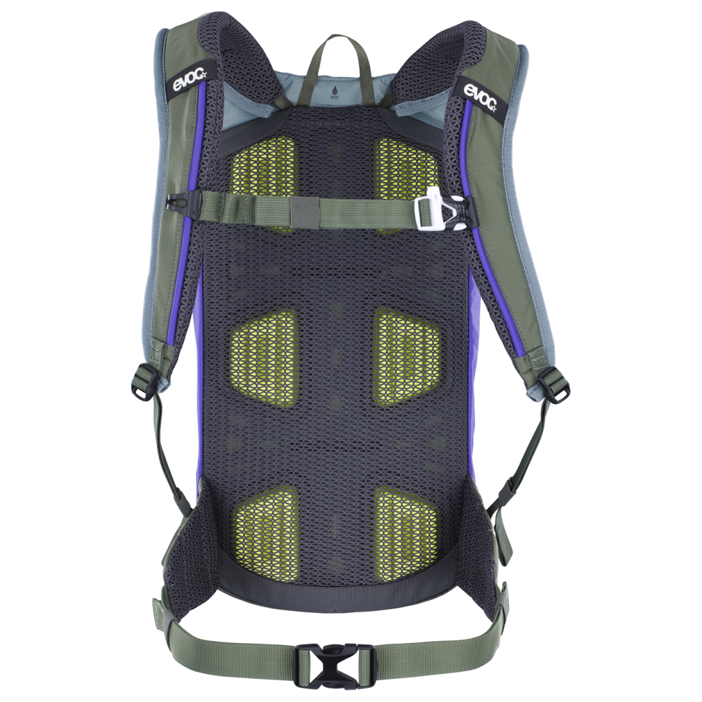 Stage 6L Backpack + 2L Bladder / steel/violet/dark olive