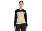 REDWOOD ENDURO Damen-Langarmshirt / limelight camo/black / L