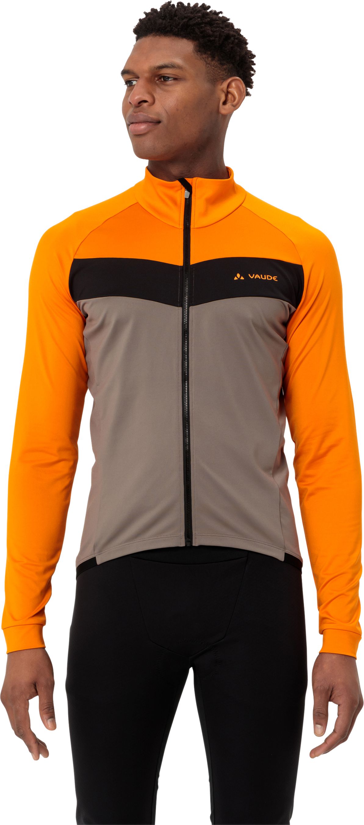 POSTA Herren-Thermo-Langarmtrikot / kurkuma / M