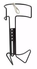PET 1.5l-Flaschenhalter aus Edelstahl / schwarz